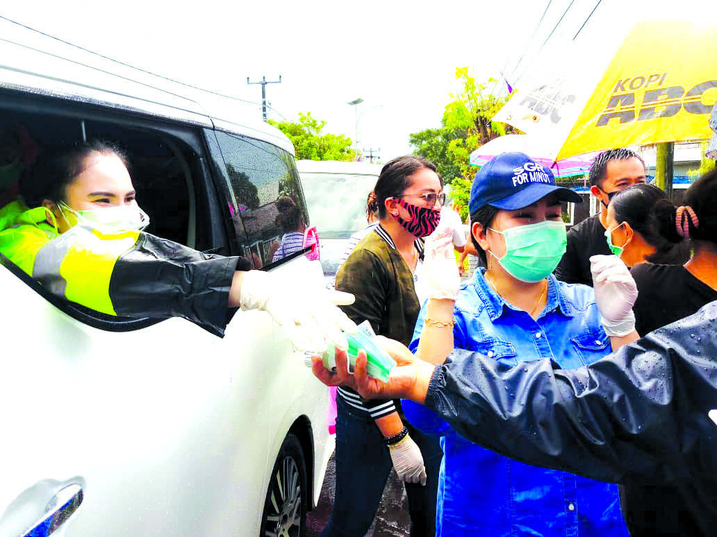 Datangi Pasar dan Terminal, VAP Lanjutkan Aksi Kemanusiaan